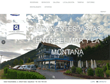 Tablet Screenshot of hotelkanala.com